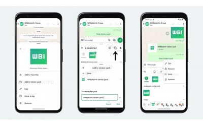Update WhatsApp Terbaru, Tambah Fitur Untuk Buat dan Bagikan Paket Stiker Kustom