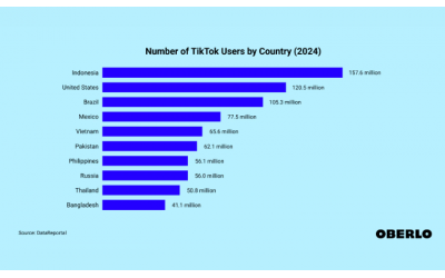 Indonesia Surpasses the United States as the Number One TikTok User in the World