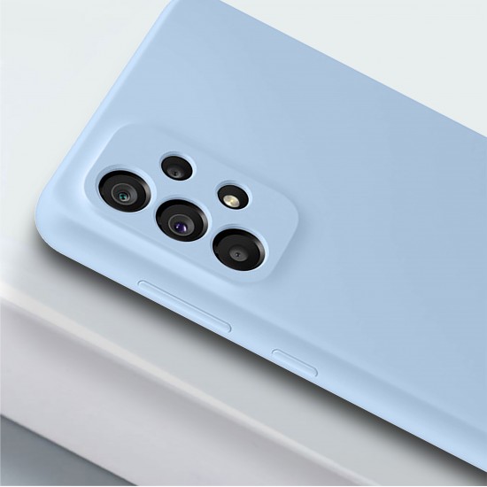 Samsung Galaxy A73 5G Silicone Cover- Blue