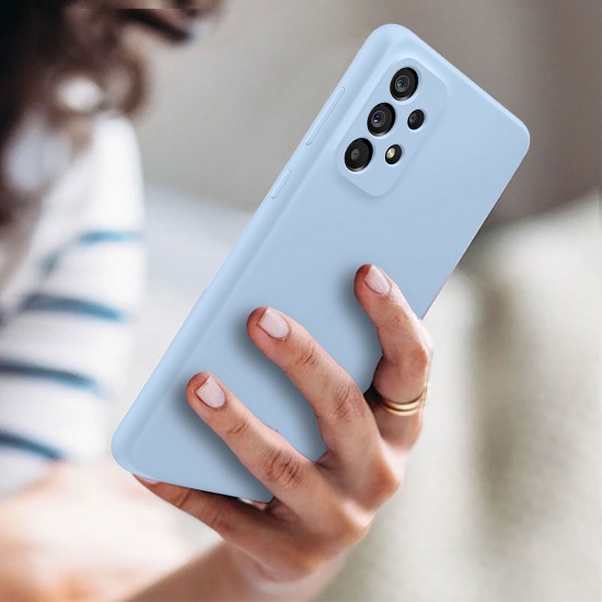 Samsung Galaxy A73 5G Silicone Cover- Blue