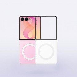 Samsung Z Flip8 Clear Magnet Case
