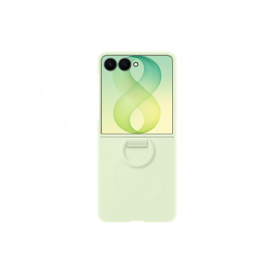 Samsung Z Flip8 Silicone Ring Magnet Case