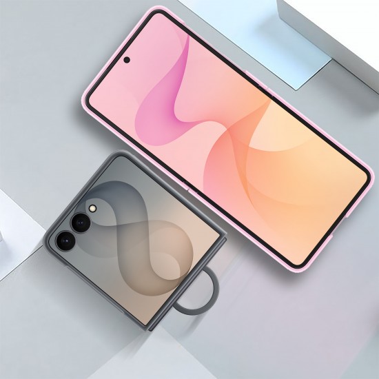 Samsung Z Flip8 Silicone Ring Magnet Case