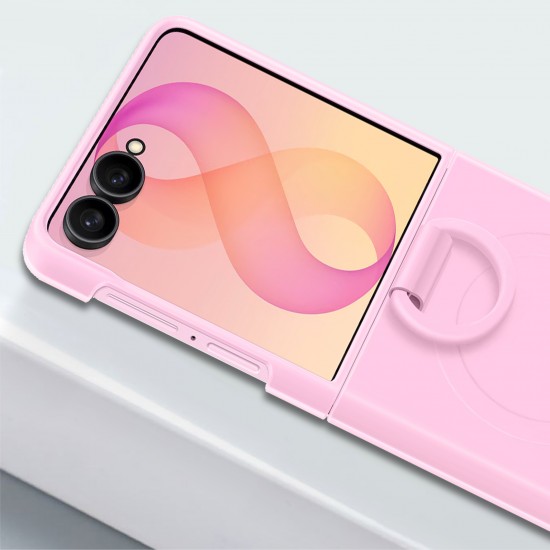 Samsung Z Flip8 Silicone Ring Magnet Case