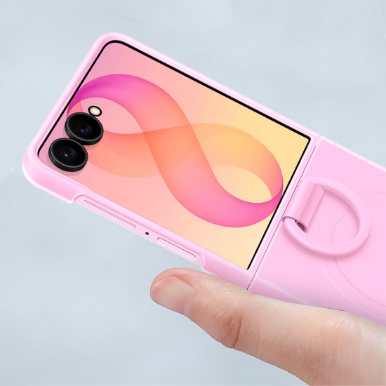 Samsung Z Flip8 Silicone Ring Magnet Case
