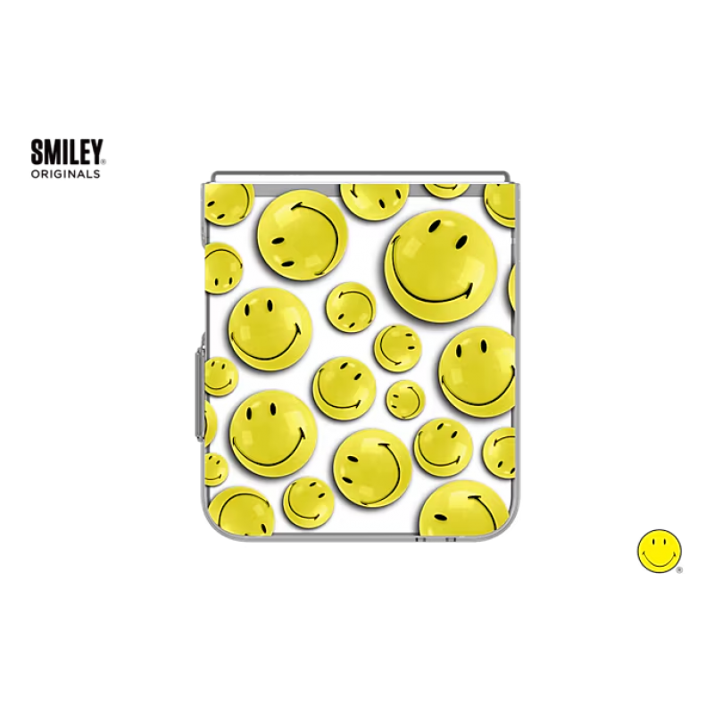 Smiley Yellow Slim Impression Case for Galaxy Z Flip6