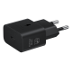 Travel Adapter 25W Power Adapter - Black